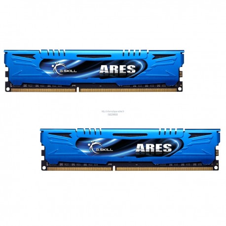 G.Skill Ares Blue Series 8Go (2 x 4Go) CL9 - mémoire 8Go RAM DDR3 PC3-12800 1600 Mhz