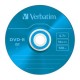 DVD-R 4,7 Go 16x en slimcase 5 pièces Verbatim Coleur Surface