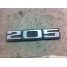 Monogramme Peugeot 205 - Référence 8660.48 (Neuf)